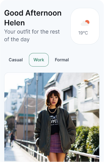 App screen